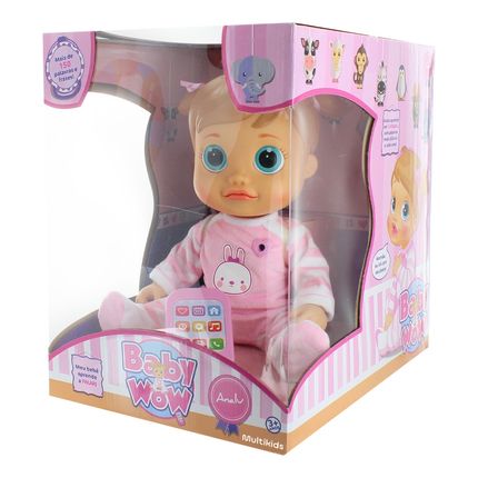 Boneca Baby Wow Analu Multikids - BR732OUT [Reembalado] BR732OUT