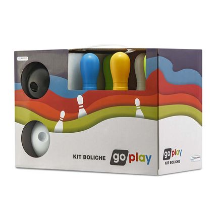 Go Play Kit Boliche com 6 Pinos Multikids - BR946OUT [Reembalado] BR946OUT
