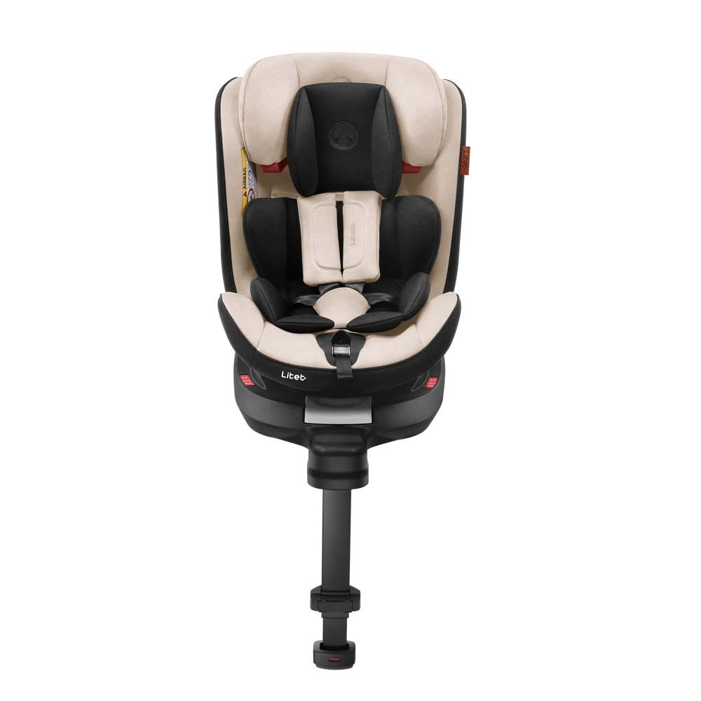Cadeira Para Auto 0-36Kgs Isofix Litet Evolve 360 Preta e Areia - BB398OUT [Reembalado]