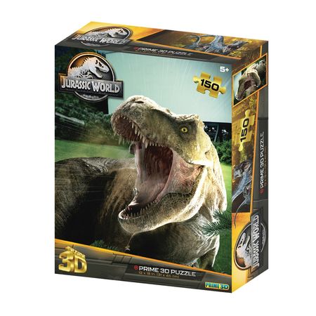 Quebra Cabeça 3D Jurassic World T-Rex 150 Peças Multikids - BR2111