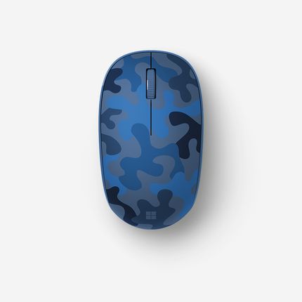 Mouse Microsoft Sem Fio Sensor Red Tracking Azul - 8KX00002 8KX00002