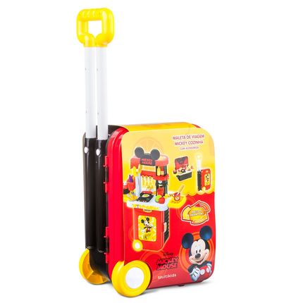 Maleta de Viagem Mickey Cozinha Playset 3 Em 1 Multikids - BR1300 BR1300