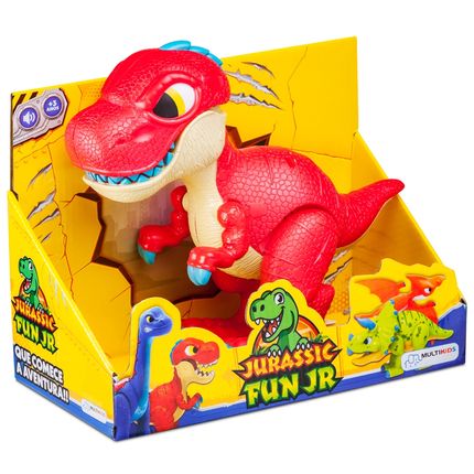Jurassic Fun Junior T-Rex Com Som Multikids - BR1468 BR1468