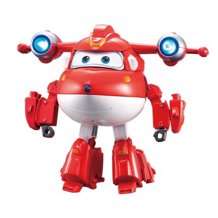 Super Wings Transformável Deluxe Supercharged Jett Multikids - BR1900 BR1900