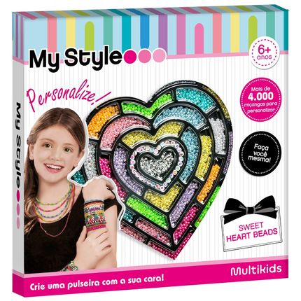 My Style Sweet Heart Beads Multikids - BR1275 BR1275