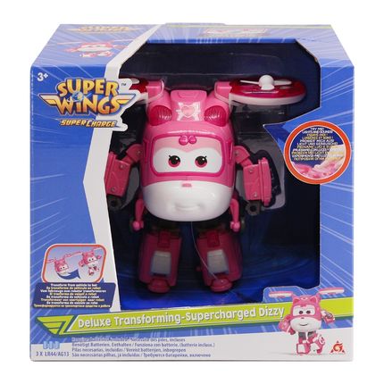 Super Wings Transformável Deluxe Supercharged Dizzy Multikids - BR1903 BR1903
