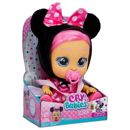 Boneca Dressy Minnie Cry Babies Multikids - BR2079 BR2079