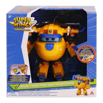 Super Wings Transformável Deluxe Supercharged Donnie Multikids - BR1901 BR1901