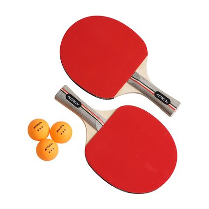 Kit Ping Pong Raquetes E Bolas Atrio - ES389 ES389