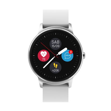 Relógio Smartwatch Viena Android/iOS Prata Atrio - ES385 ES385