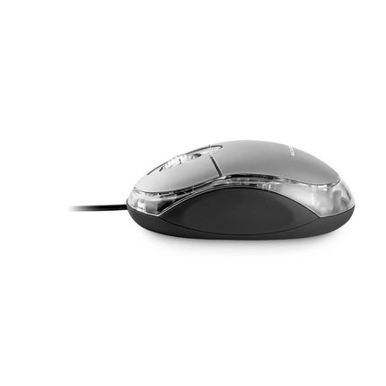Mouse Classic 800Dpi Prata Usb Multilaser  - MO180 MO180