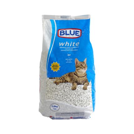 Areia para Gatos 3,6kg White Blue - PP099 PP099