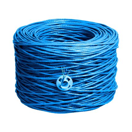 Cabo Par Trançado Alarme 0,41mm Azul 305m Multilaser - SE327 SE327