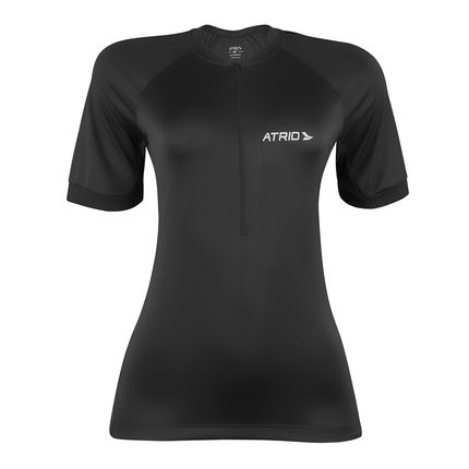 Camisa de Ciclismo Sport Feminina Preta Tam GG Atrio - VB030 VB030