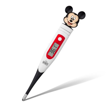 Termômetro Digital Mickey Disney com Ponta Flexível Multi Saúde - HC078 HC078