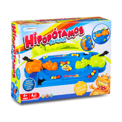 Jogo Hipopótamos Famintos Multikids - BR1290 BR1290