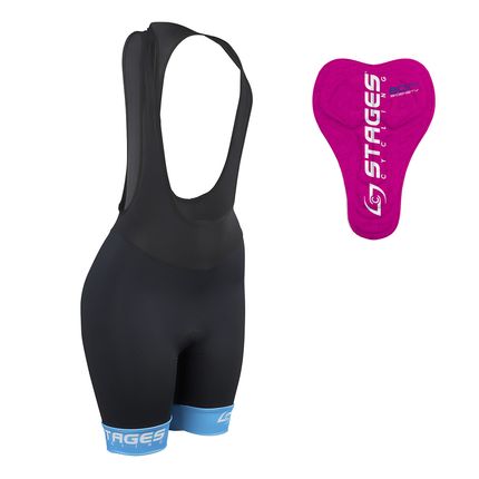 Bretelle de ciclismo Stages Feminino Tam. P Atrio - VB077 VB077