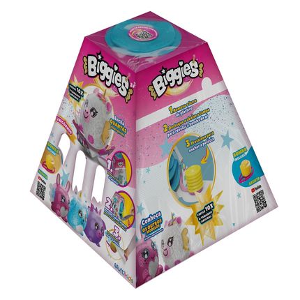 Pelúcia Inflável Biggies Unicórnio Multikids - BR1994OUT [Reembalado] BR1994OUT