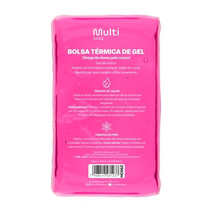 Bolsa Térmica Transparente em Gel Tam. M Multi Saúde - HC662 HC662