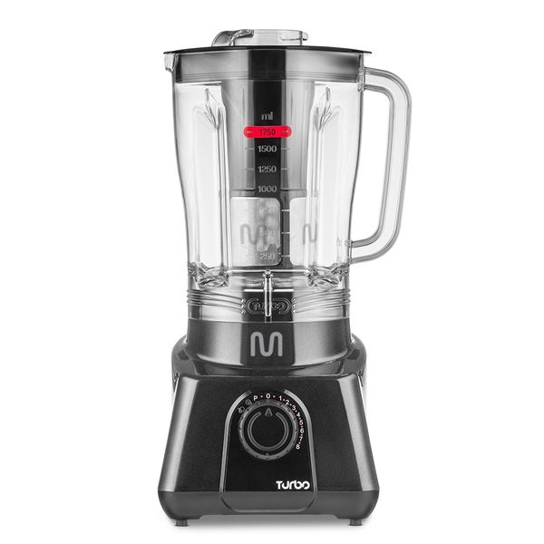 Liquidificador Multi Home 2,6L Turbo 1200w-127v c/8 velocidades - LQ1211OUT [Reembalado] LQ1211OUT
