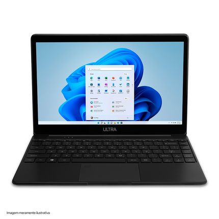 Notebook, Windows 11 Home, Tela 14 Pol, Processador Core I5-1135g7, Memória /8gb/256gb Ssd Preto Ultra - UB540OUT [Reembalado] UB540OUT