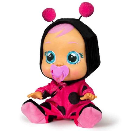 Boneca CryBabies Lady com Chupeta, Alimentação 2 Pilhas AAA Indicado para +4 Anos Multikids - BR056 BR056