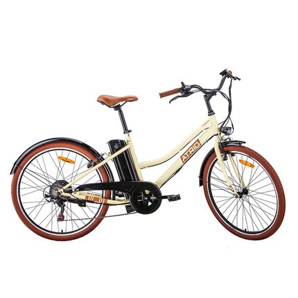 Bicicleta Miami Aro 26 Quadro 15.5 Retrô 350W 7.8Ah 6V Shimano - Atrio - BI245 BI245