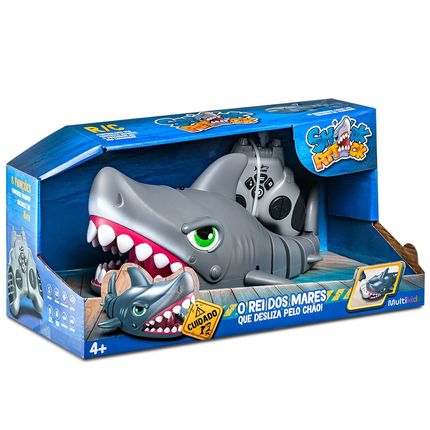 Tubarão de Controle Remoto Shark Attack Multikids - BR2061OUT [Reembalado] BR2061OUT