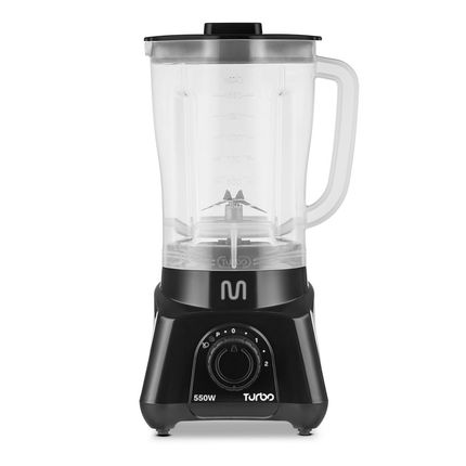 Liquidificador Turbo Preto 550w-220v Multi Home - LQ552OUT [Reembalado] LQ552OUT