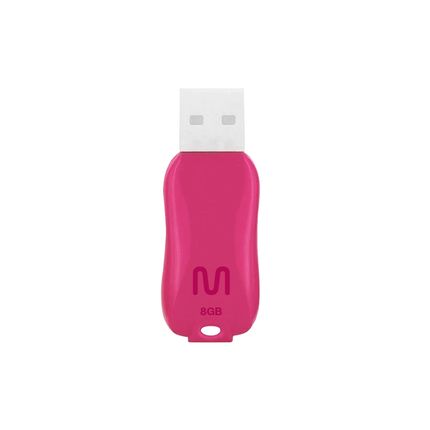 Pen Drive Titan 8GB USB Leitura 10MB/s e Gravação 3MB/s Rosa Multi - PD701OUT [Reembalado] PD701OUT