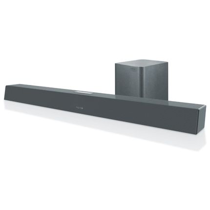 Soundbar + Subwoofer 320W Bt/Coax/Óptico/Aux Cinza Pulse - SP381OUT [Reembalado] SP381OUT