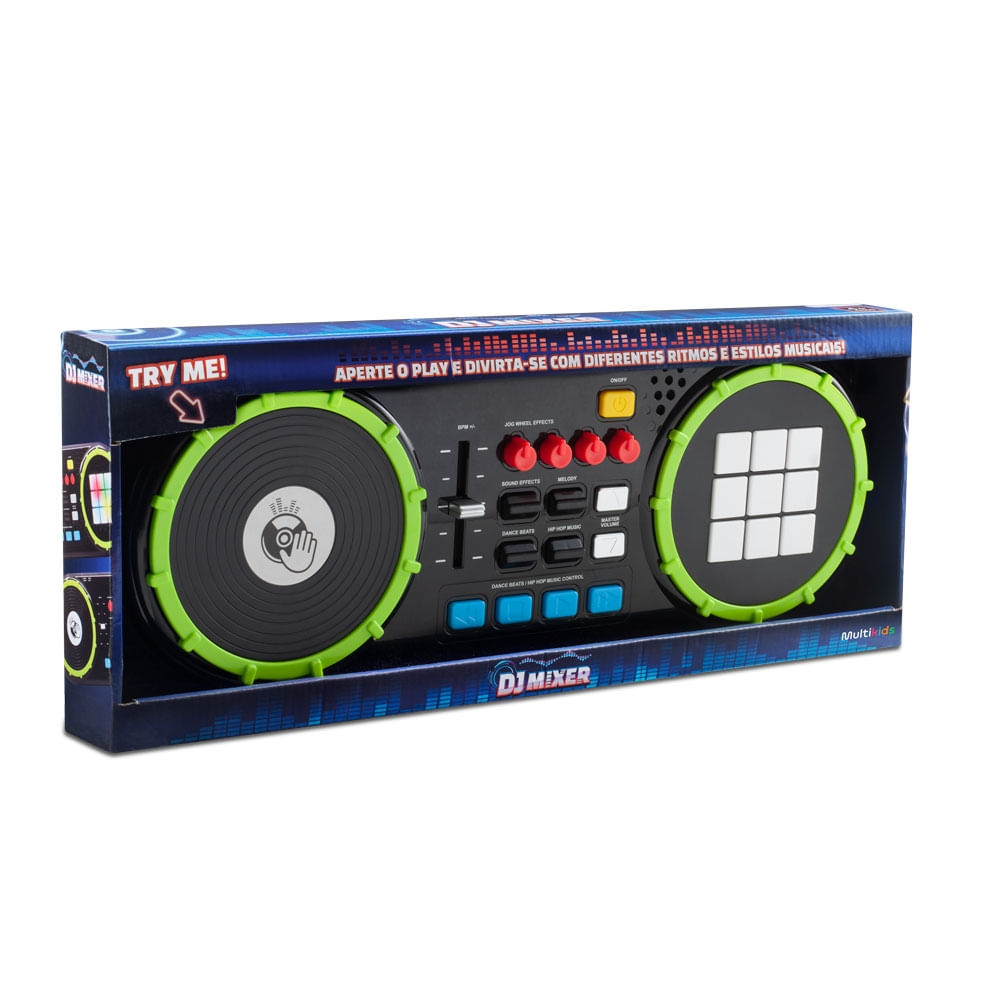Painel de Música Dj Mixer Multikids - BR1175OUT [Reembalado]