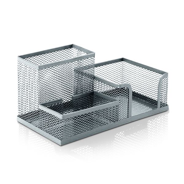 Organizador de Mesa Aramado Prata Keep - EI090OUT [Reembalado] EI090OUT