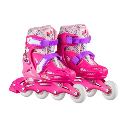 Patins Inline Ajustável Tam. 35-38 Minnie Multikids - BR1161OUT [Reembalado] BR1161OUT