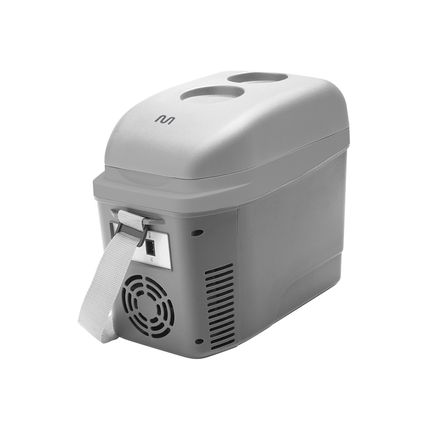 Mini Geladeira/Cooler 7L 12v com Alça Cinza Fosco Multilaser - TV013OUT [Reembalado] TV013OUT