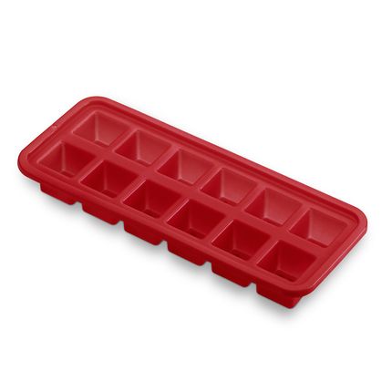 Forma de Gelo de Silicone 12 Cubos Vermelho Up Home - UD146OUT [Reembalado] UD146OUT