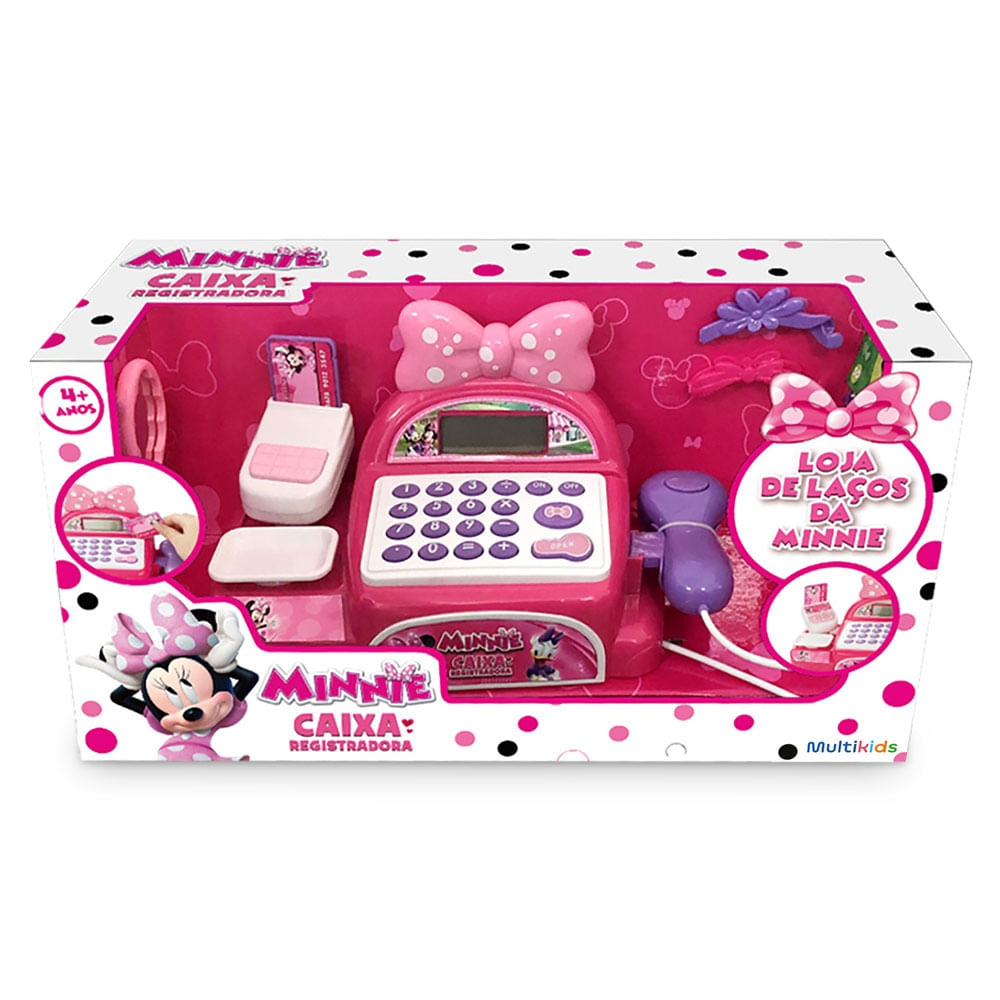 Caixa Registradora Minnie Multikids - BR1183OUT [Reembalado]