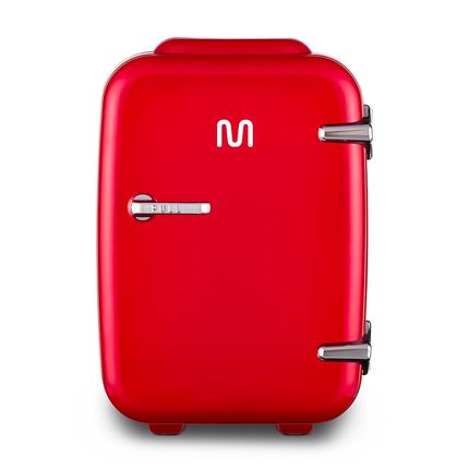 Mini Geladeira Retrô Portátil Trivolt 4L Vermelha Multi - ED026 ED026
