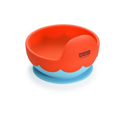 Tigela de Silicone Com Ventosa Yummy! Azul Fisher-Price - BB1191OUT [Reembalado] BB1191OUT