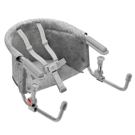 Cadeira de Alimentação de Encaixe em Mesa  6M-15 Kg Multikids Baby Click N' Clip Cinza - BB379OUT [Reembalado] BB379OUT
