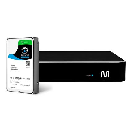 Gravador de Vídeo Digital 1080N 8 Canais com HD 1TB Seagate - GS0467OUT [Reembalado] GS0467OUT