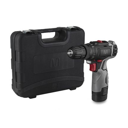 Kit Maleta Parafusadeira e Furadeira com Impacto 12v e Controle de Velocidade Multi - FE074OUT [Reembalado] FE074OUT