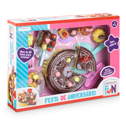 Festa de Aniversário com Acessórios Creative Fun Multikids - BR641OUT [Reembalado] BR641OUT