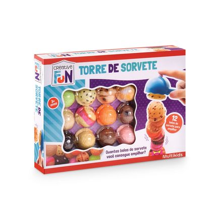 Creative Fun Torre de Sorvetes Multikids - BR645OUT [Reembalado] BR645OUT