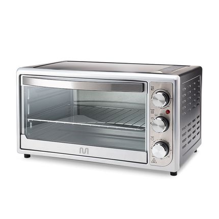 Forno Elétrico 46 Litros 127v-1500w c/ 3 Funções Prata Multi - CE127 CE127