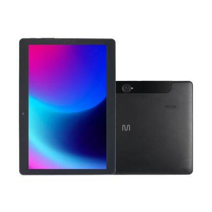 Tablet Multilaser M10 4G 32GB Tela 10.1 pol. 2GB RAM + WIFI Android 10 Processador Quad Core Preto - NB339OUT [Reembalado] NB339OUT