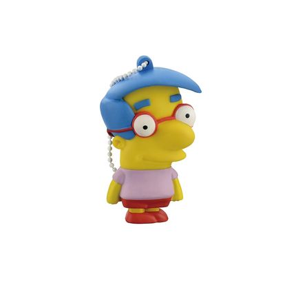 Pen Drive Milhouse Simpsons 8GB USB Leitura 10MB/s e Gravação 3MB/s Multi - PD075OUT [Reembalado] PD075OUT