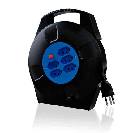 Extensão Carretilha 5 Tomadas 10M Multi - WI279OUT [Reembalado] WI279OUT