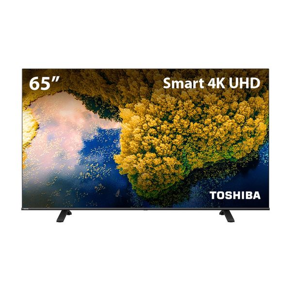 Smart TV DLED 65" 4K Toshiba 65C350L VIDAA 3 HDMI 2 USB Wi-Fi - TB010MOUT [Reembalado] TB010MOUT