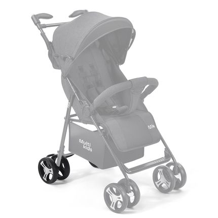 Roda Traseira para Carrinho de Passeio Flick (BB444, BB445) - PR100115OUT [Reembalado] PR100115OUT